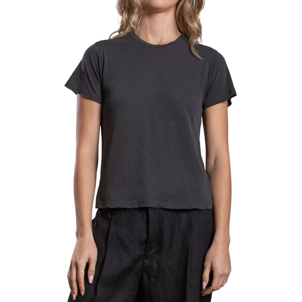 Pharaoh Collection Audrey Baby Tee Tissue Jersey Vintage Black 4/XL NWT
